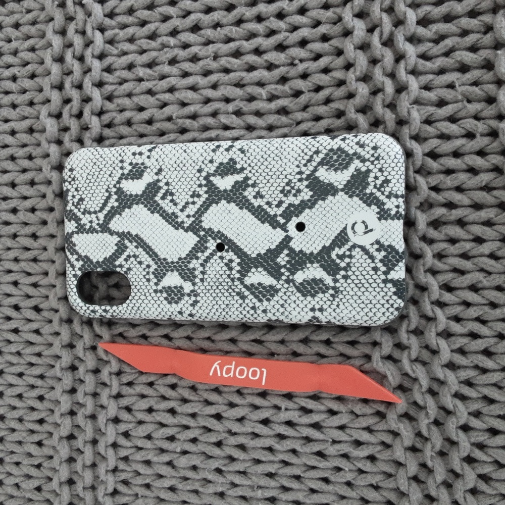 Loopy Snakeskin case iphone X